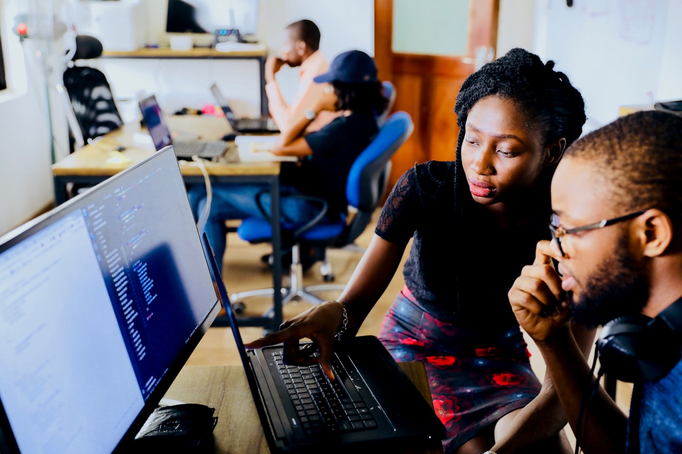 Unikosoft developers at work